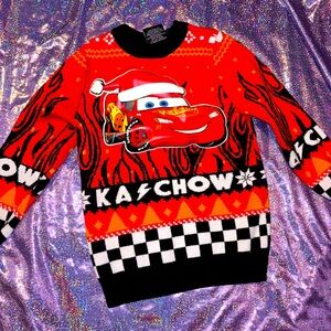 Toddler Exclusive Lightning McQueen Christmas Sweater